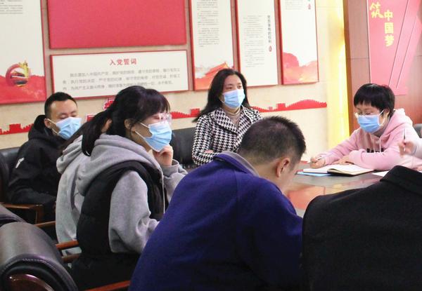 副校长宋琪对小组建设提出具体要求