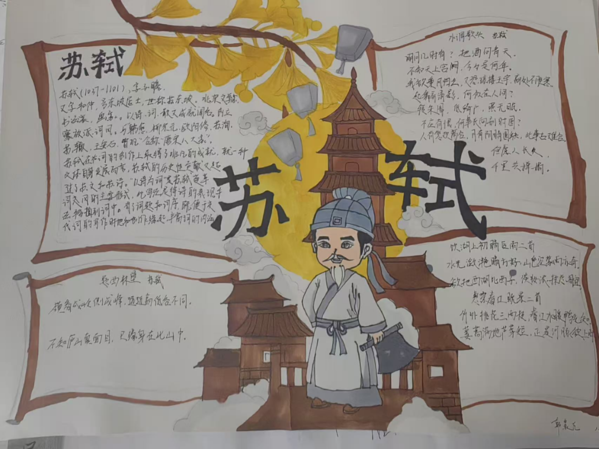 致敬大师，创意手抄报 (29)