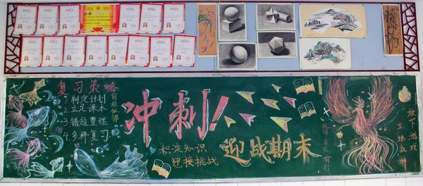 2025级逐梦四班黑板报