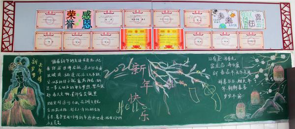 2024级弘毅二班黑板报