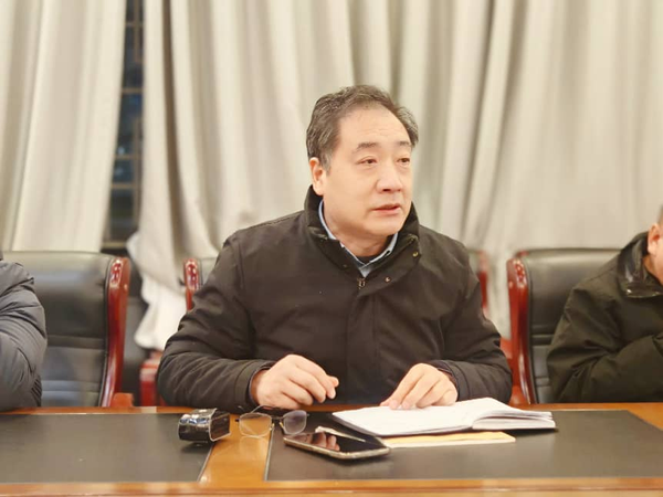 七初东校区校长王海勤进行指导讲话